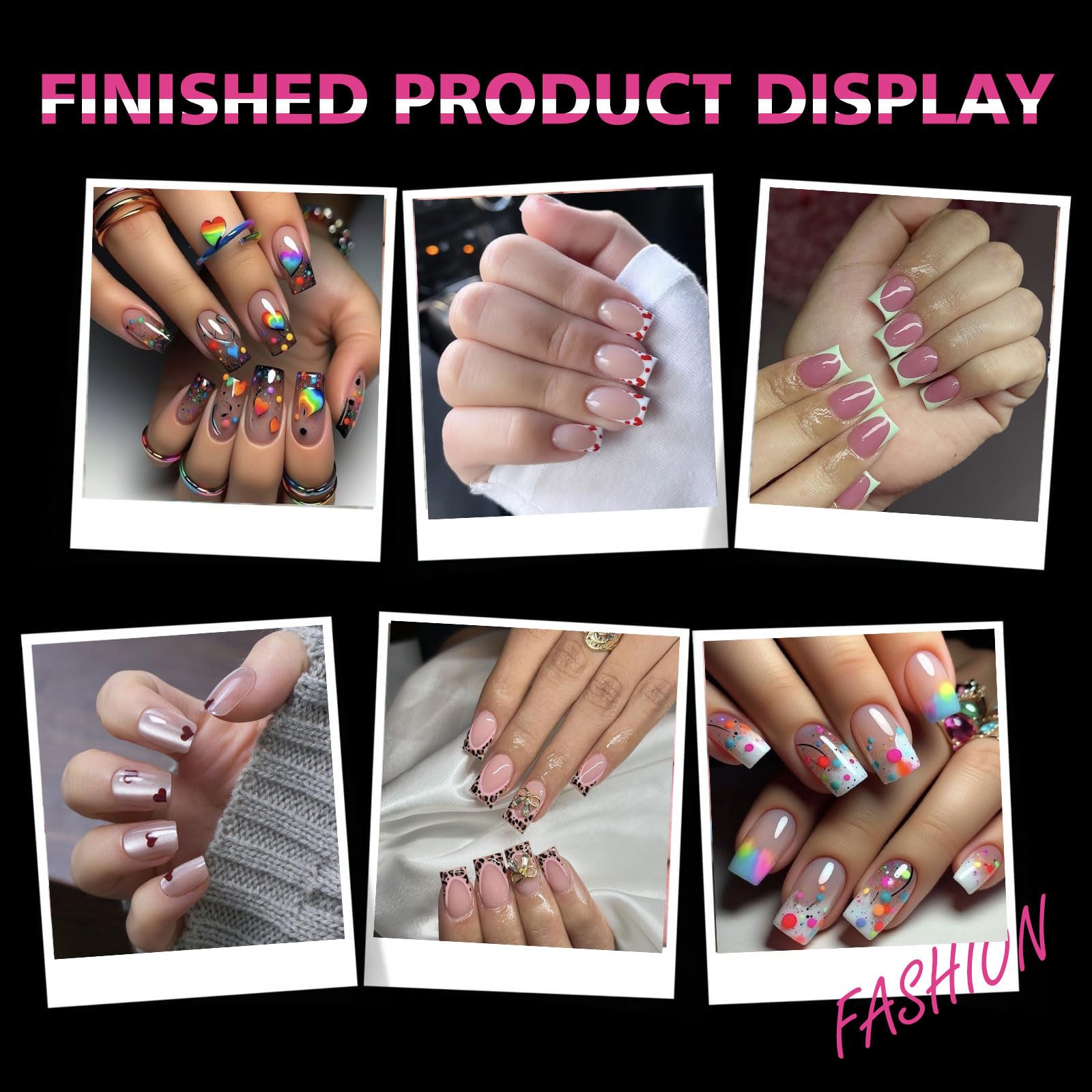 SITELENABY DIY-friendly nail tips ideal for at-home art projects