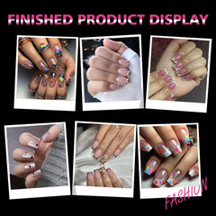 SITELENABY DIY-friendly nail tips ideal for at-home art projects