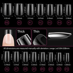SITELENABY soak-off gel nail tips ready for quick home application