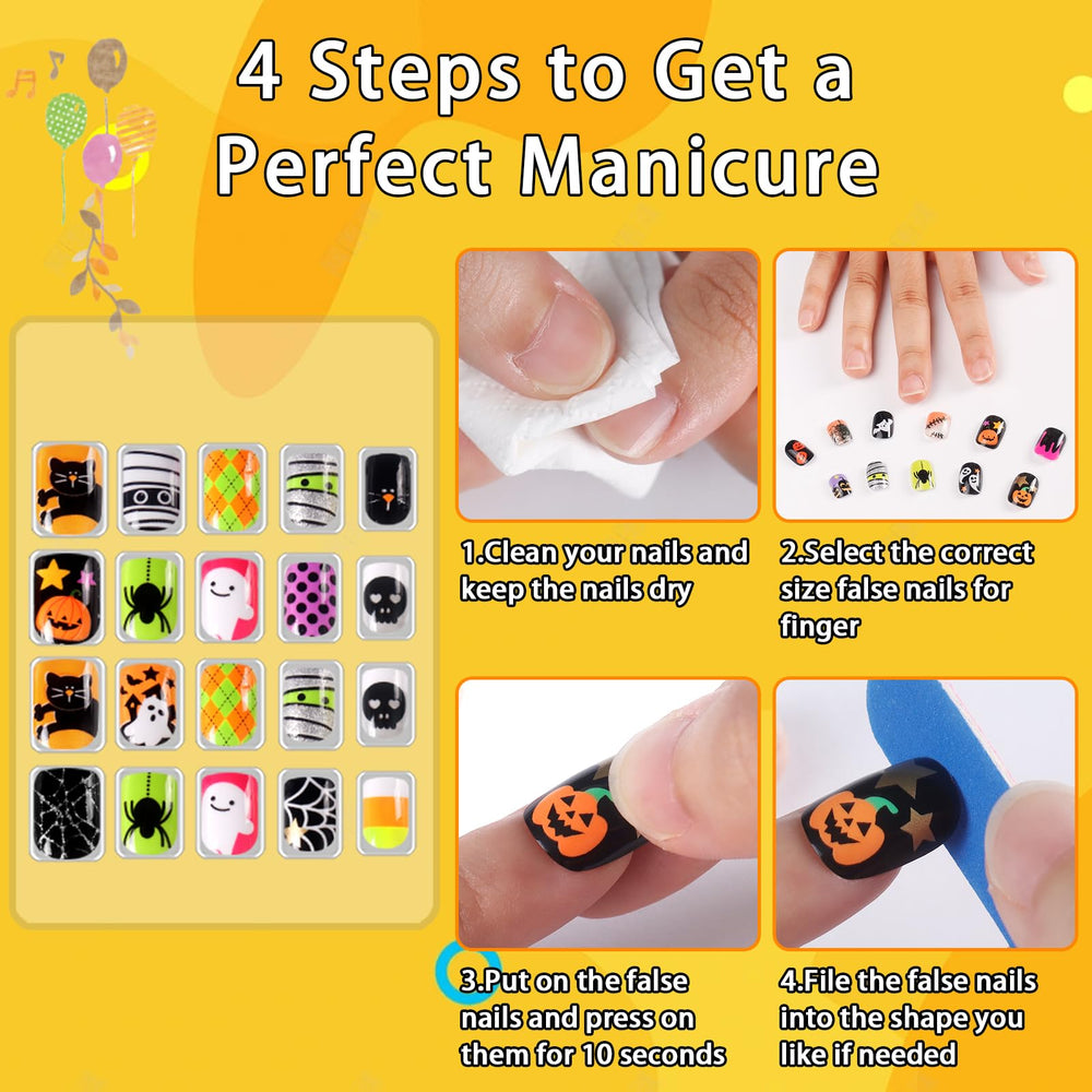 SIUSIO ABS material nails offer safe, non-toxic wear for kids