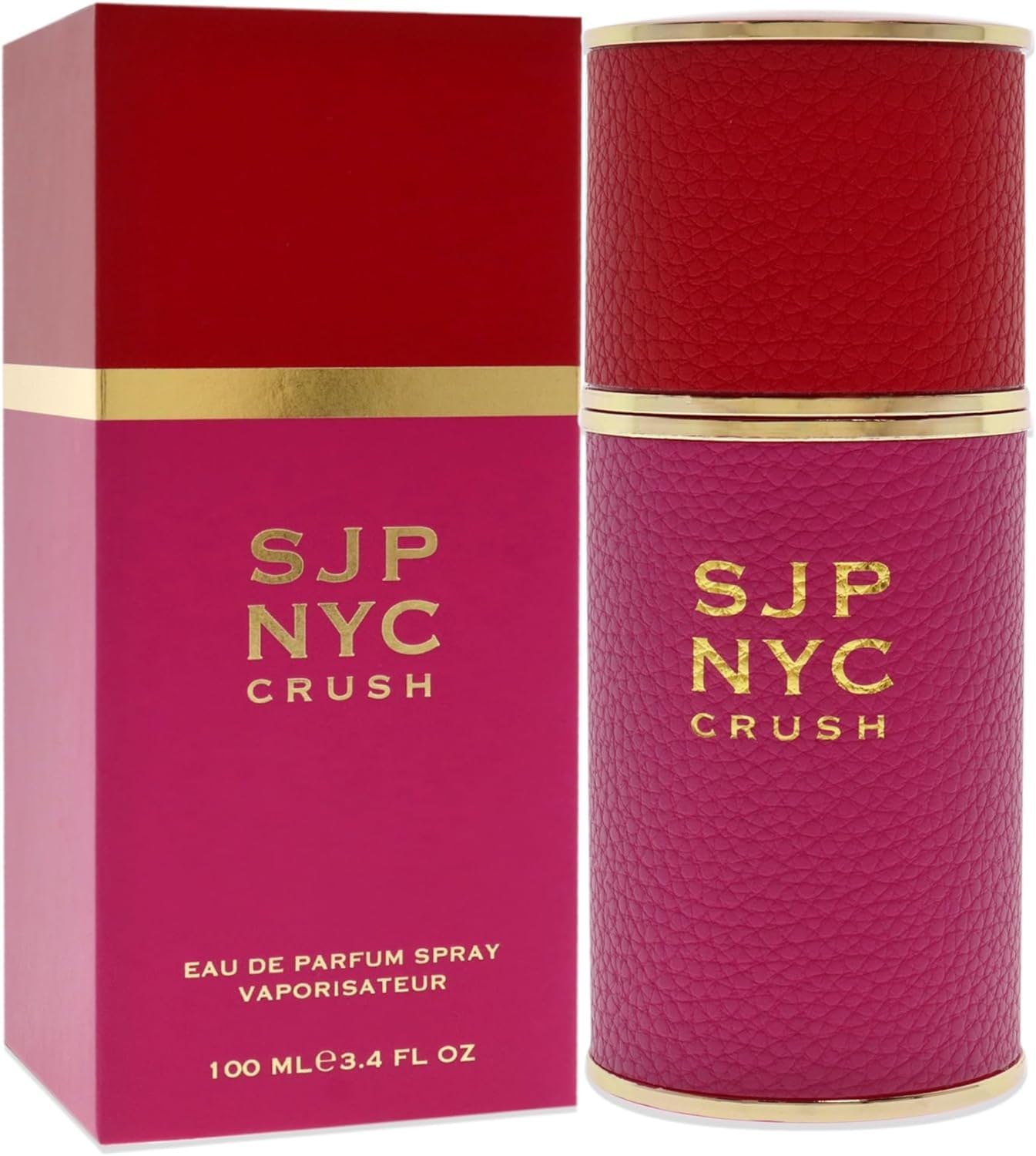 SJP NYC Crush cap closeup emphasizes premium packaging and fragrance appeal