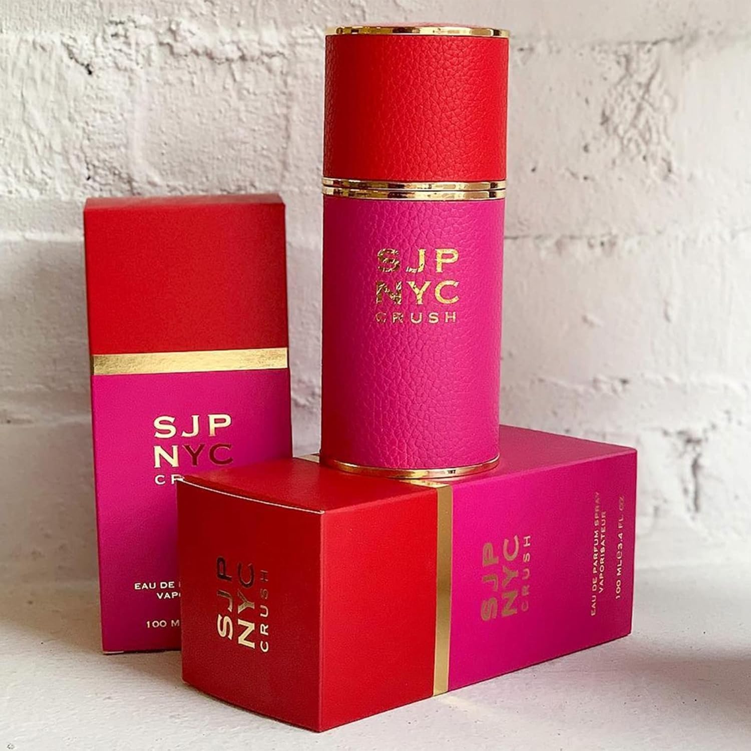 SJP NYC Crush packaging box presents a gift-ready, brand-forward presentation