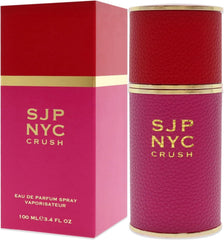 SJP NYC Crush spray action captures applying an uplifting scent