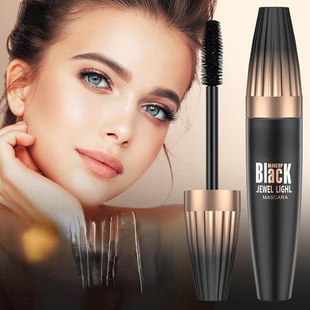 SJXYOYDS 4D silk fibers lengthen and separate lashes.