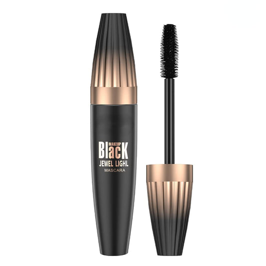 SJXYOYDS mascara bottle with 4D silk fibers for dramatic length.