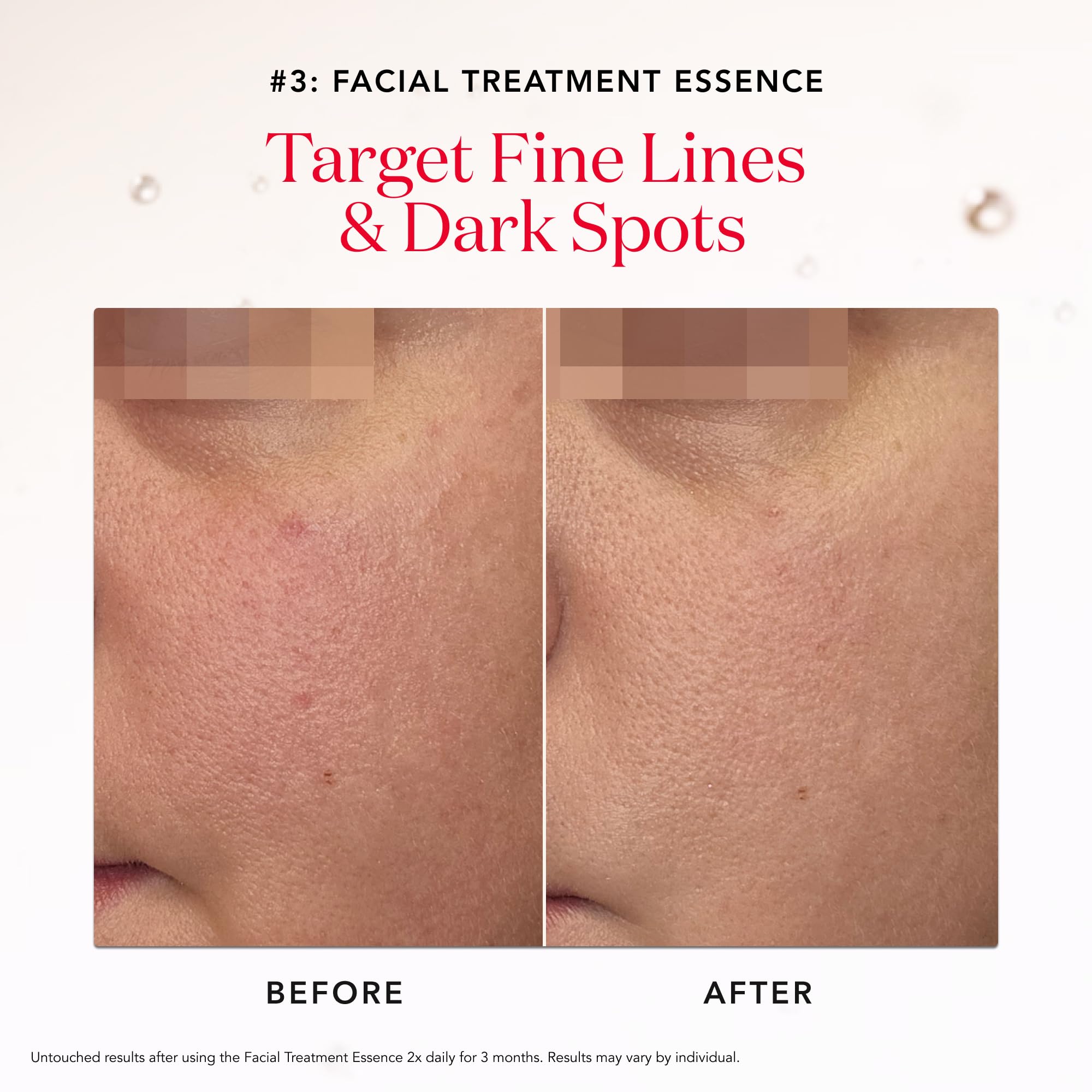 SK-II routine step image illustrating essence-then-mask usage for improved skin texture.