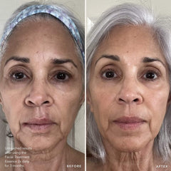 SK-II Glow Up Duo face masks application for instant glow.