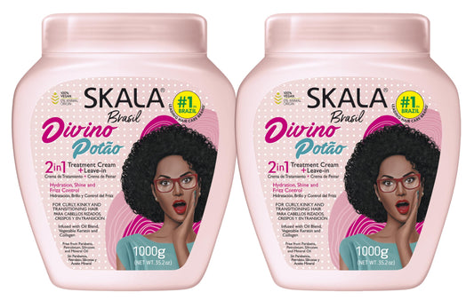 SKALA Divino Potao Hair Cream bottle front for silky, manageable hair.