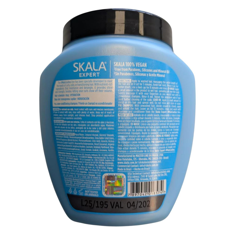SKALA Hair Type 3ABC close-up of deep-conditioning texture for moisture.