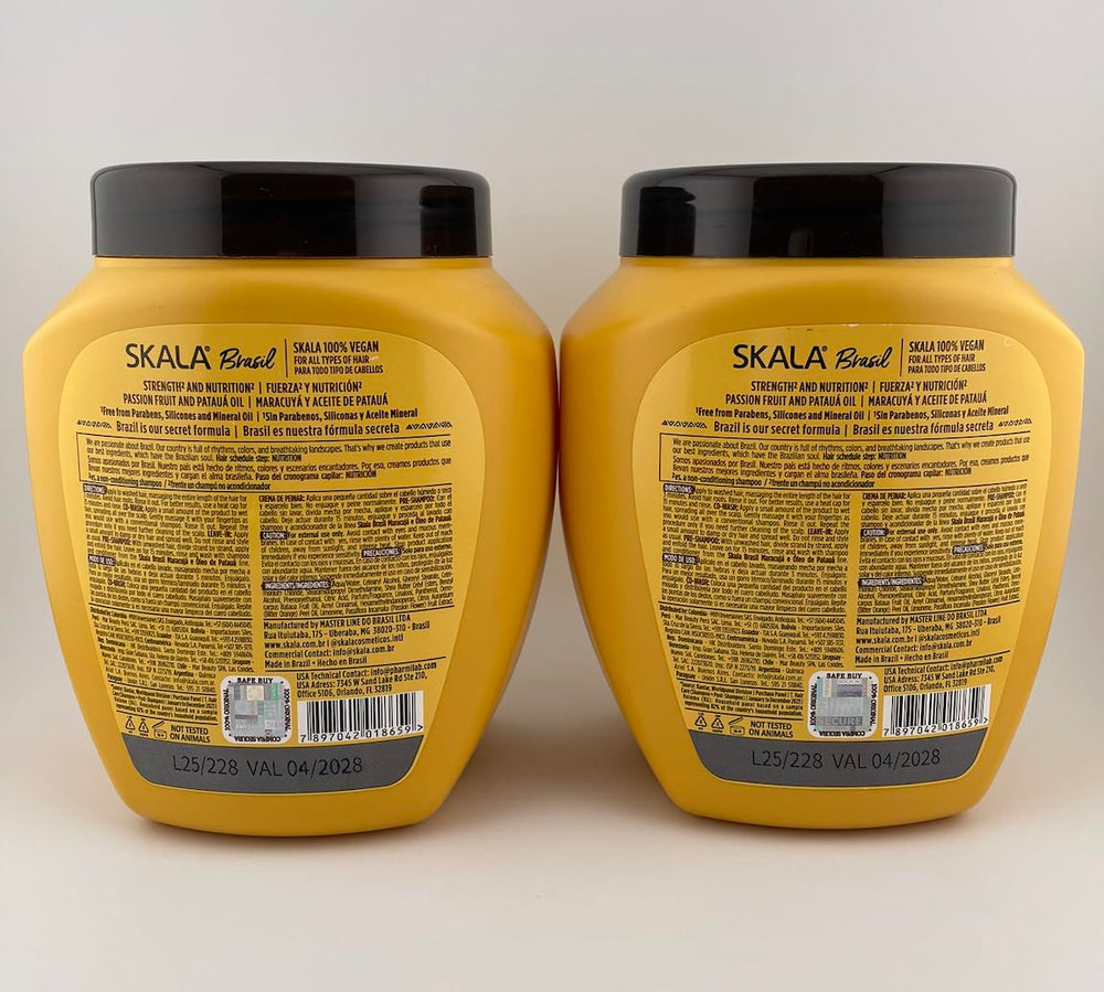 SKALA Maracuja curls nurtured by nourishing, silicone-free formula.