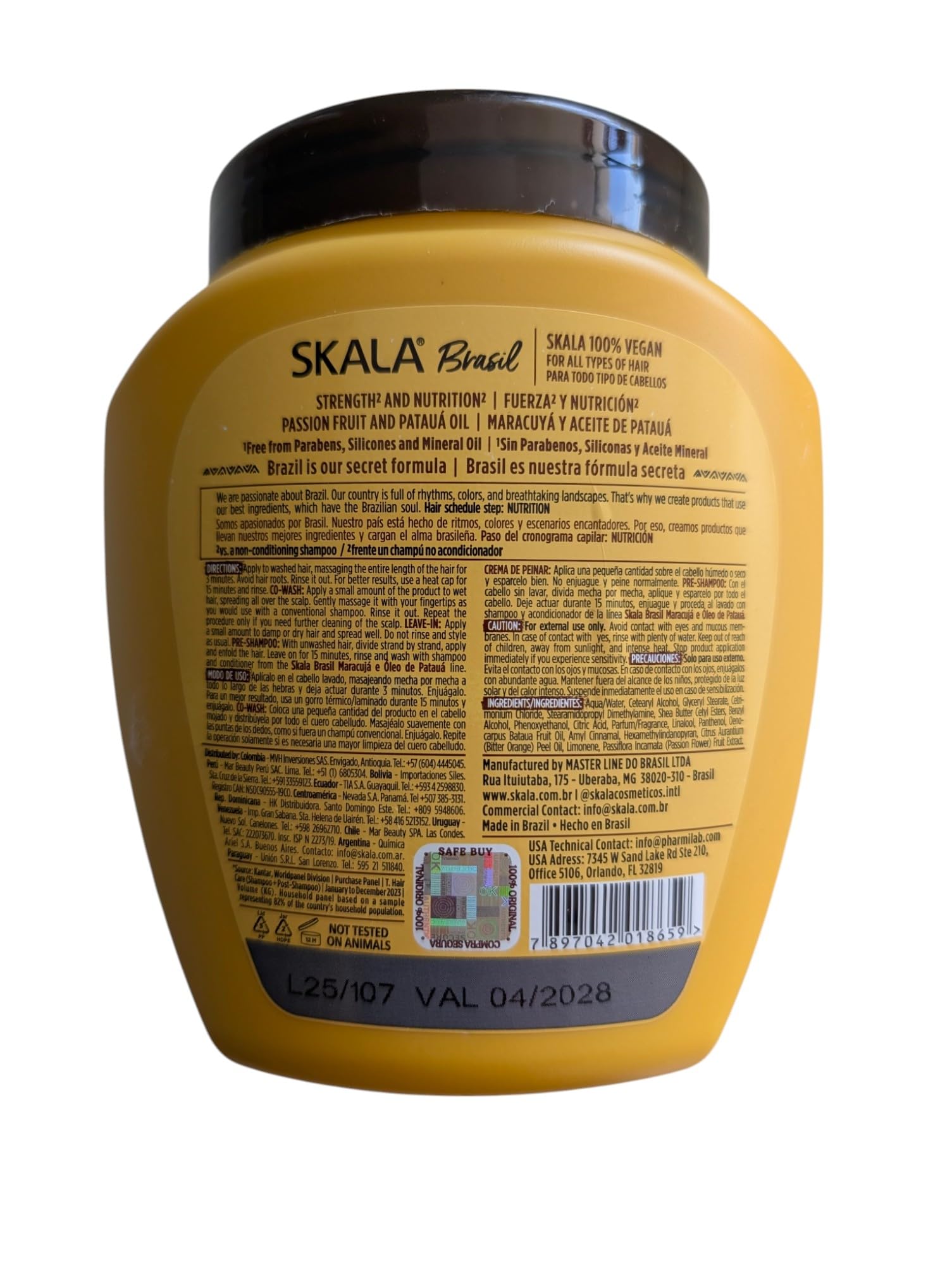 SKALA Maracuja two-pack 1000g packaging supports long-term curl care.