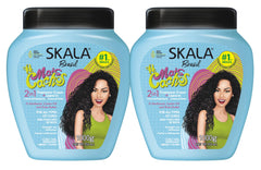 SKALA More Curls Hydrates bottle pouring to reduce frizz and boost hydration