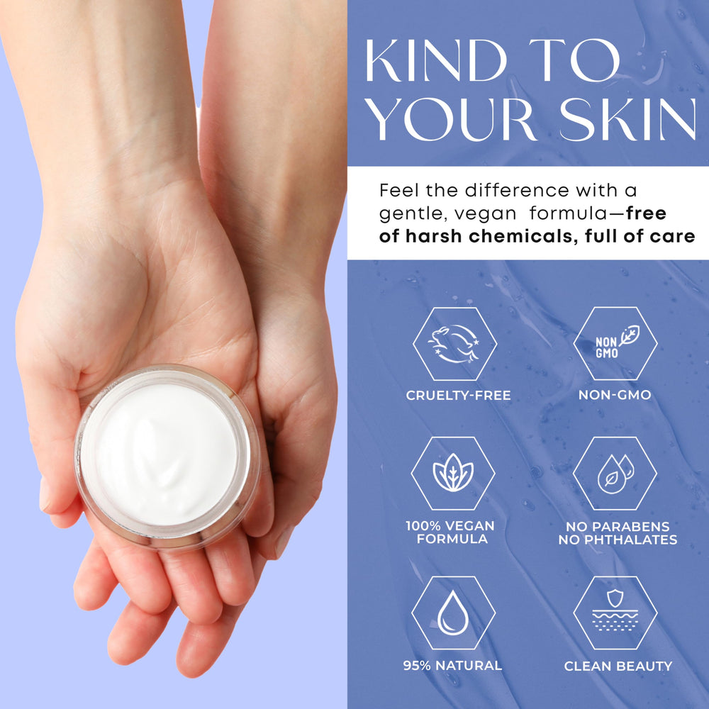 Skin 2.0 packaging displays dermatologist-tested badge for trusted skincare.