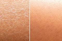 Skin And Senses Shine oil texture close-up shows light, non-oily finish
