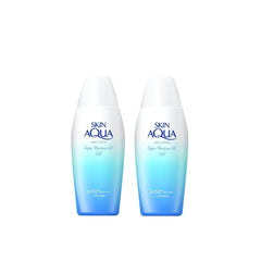 Skin Aqua UV Super Moisture Gel bottle shows hydrating sunscreen for everyday use.