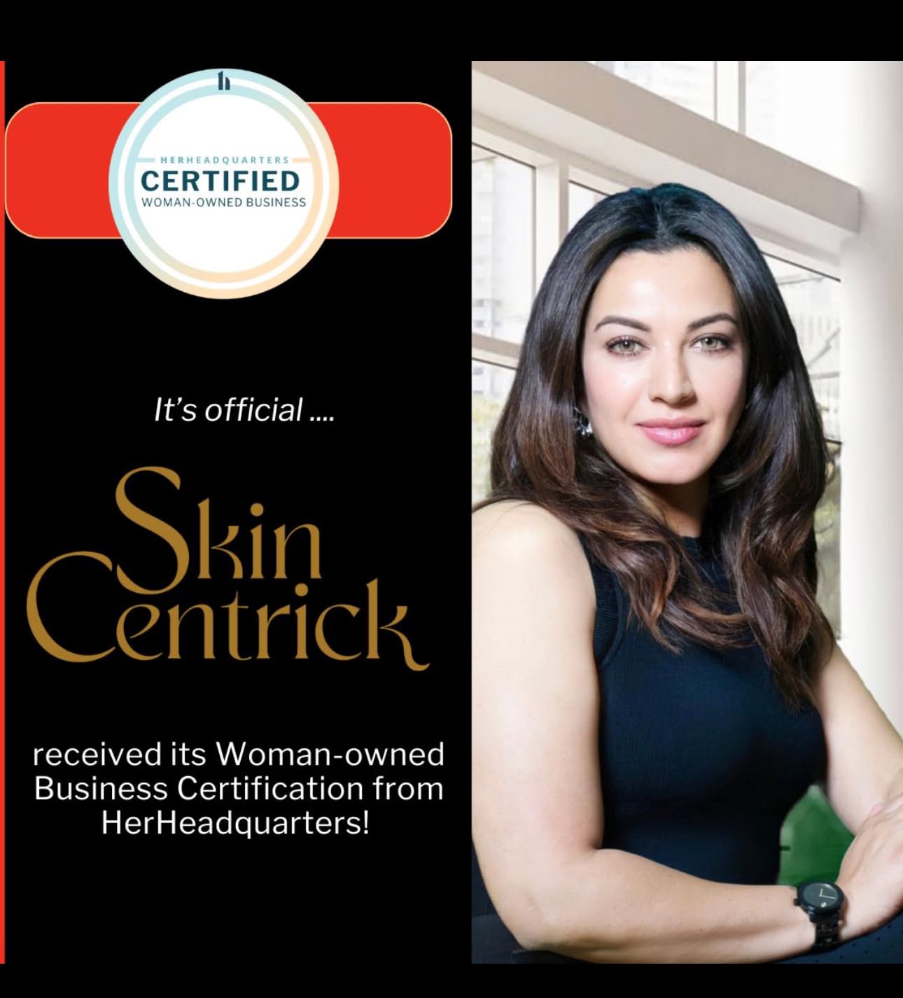 All-skin-types friendly Skin Centrick Snail Mucin Serum in use.