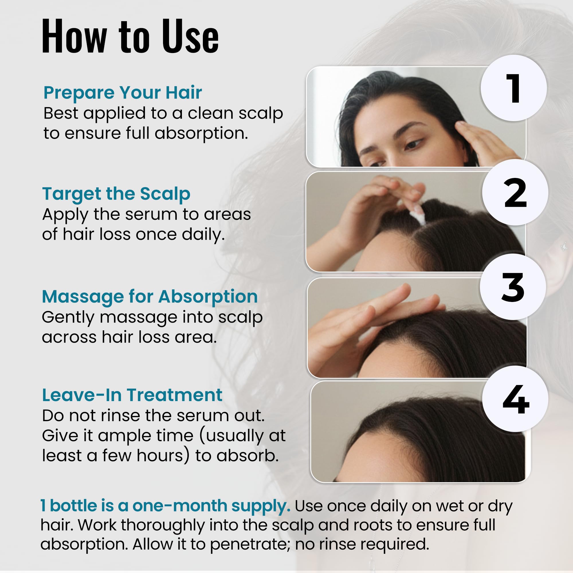 Skin Clinic for Hair clinical-density claims label on packaging.