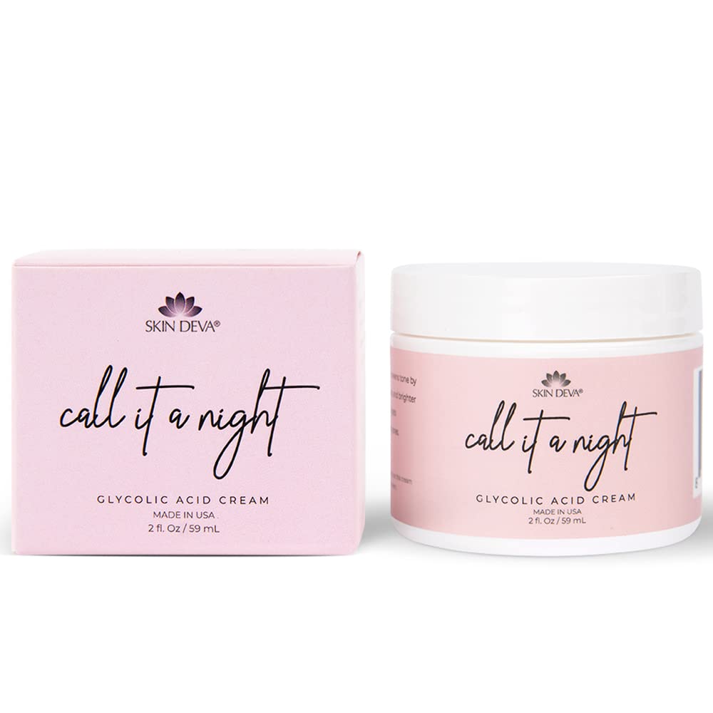 Skin Deva Glycolic Cream targets dark spots for a more even complexion.