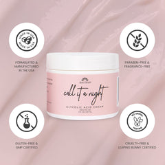Skin Deva Glycolic Cream reduces visible pores for smoother texture.