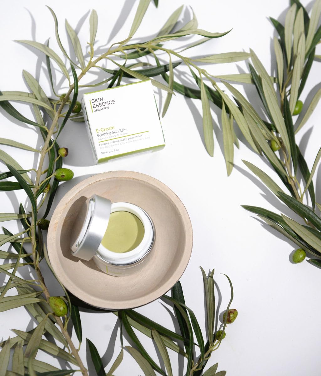 Organic ingredient blend in E-Cream with calendula and chamomile