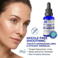 Skin Perfection Argireline Amplified creamy texture swirl showing smooth blending.