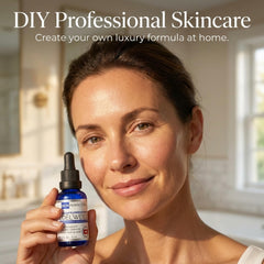 Skin Perfection Edelweiss bottle on vanity for daily rituals
