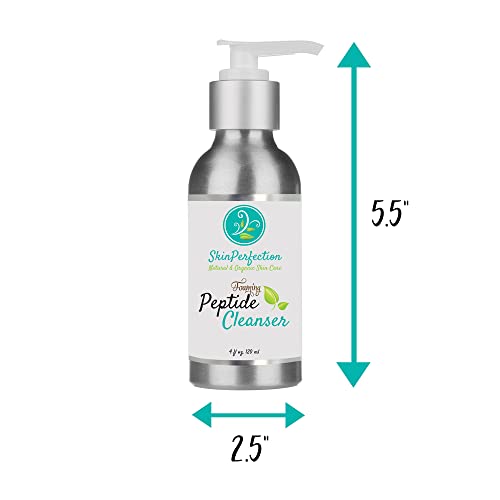 Foaming pearl-cream texture closeup demonstrates cleansing that feels non-drying.