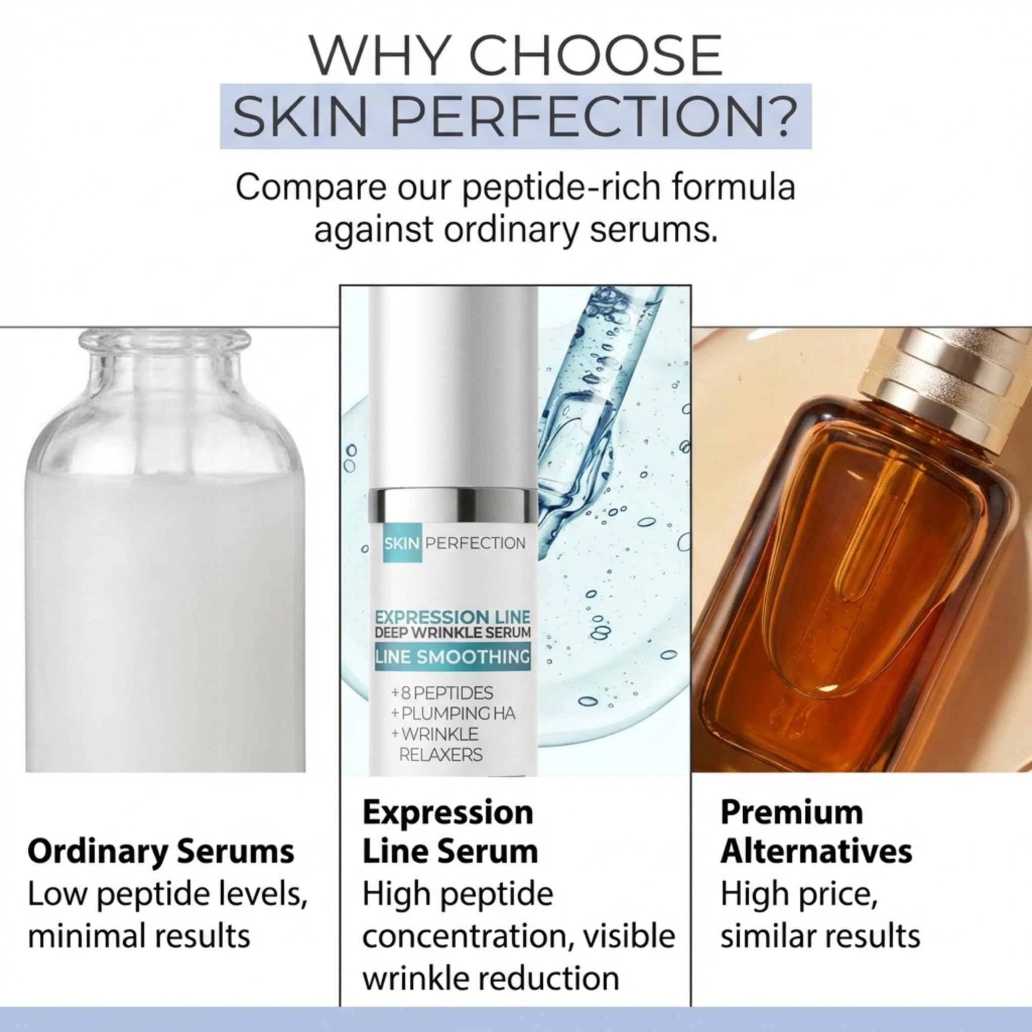 Skin Perfection compact packaging keeps serum close for on-the-go care
