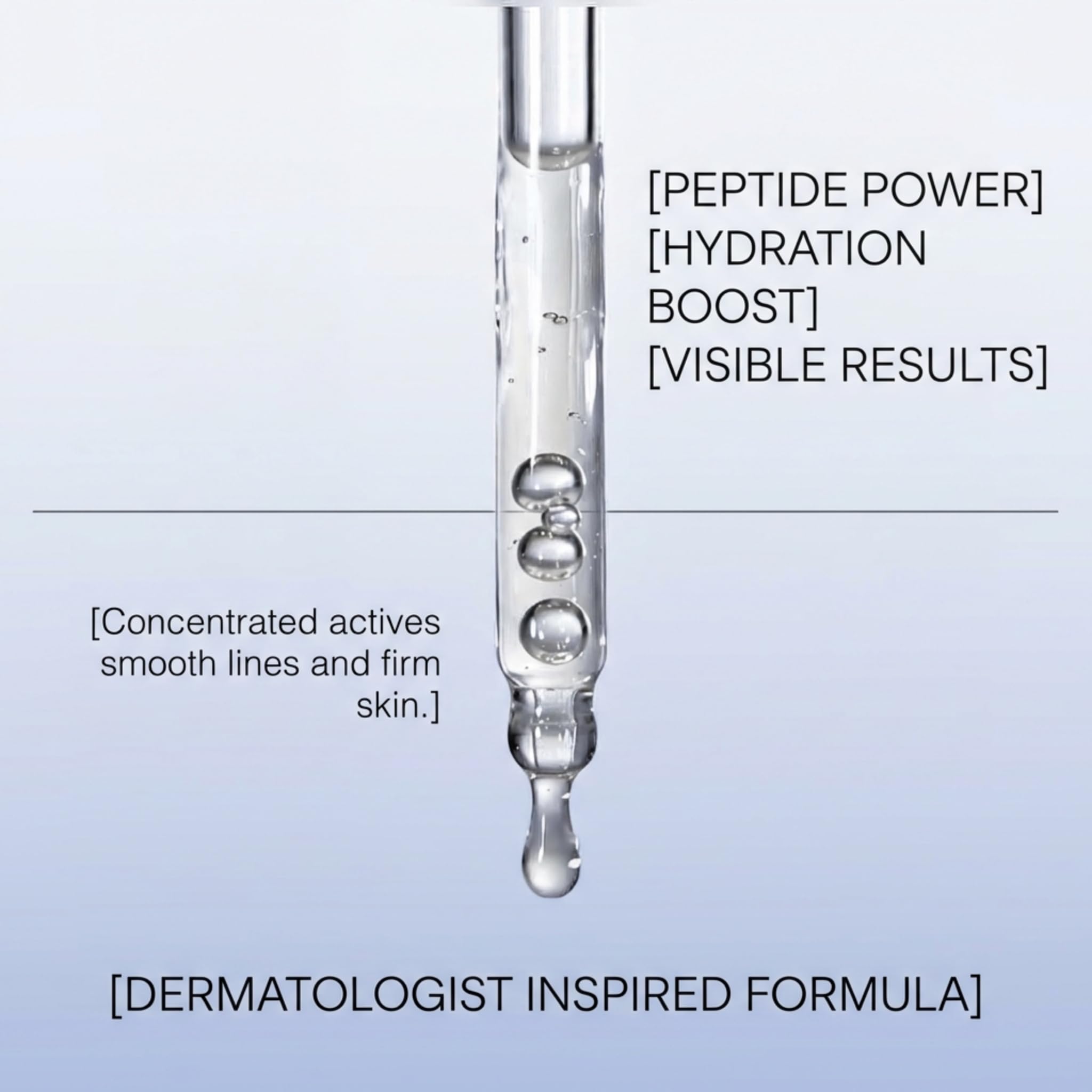Skin Perfection serum ingredient blend emphasizes eight peptides and antioxidants