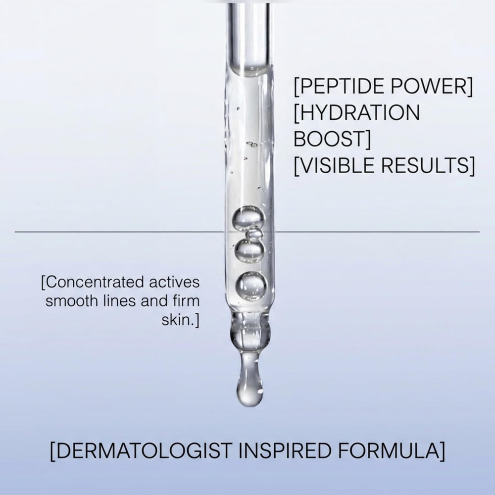 Skin Perfection serum ingredient blend emphasizes eight peptides and antioxidants