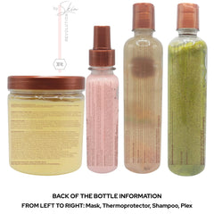 Skin Revolution Ritual Botanico keratin application demonstrating even coverage