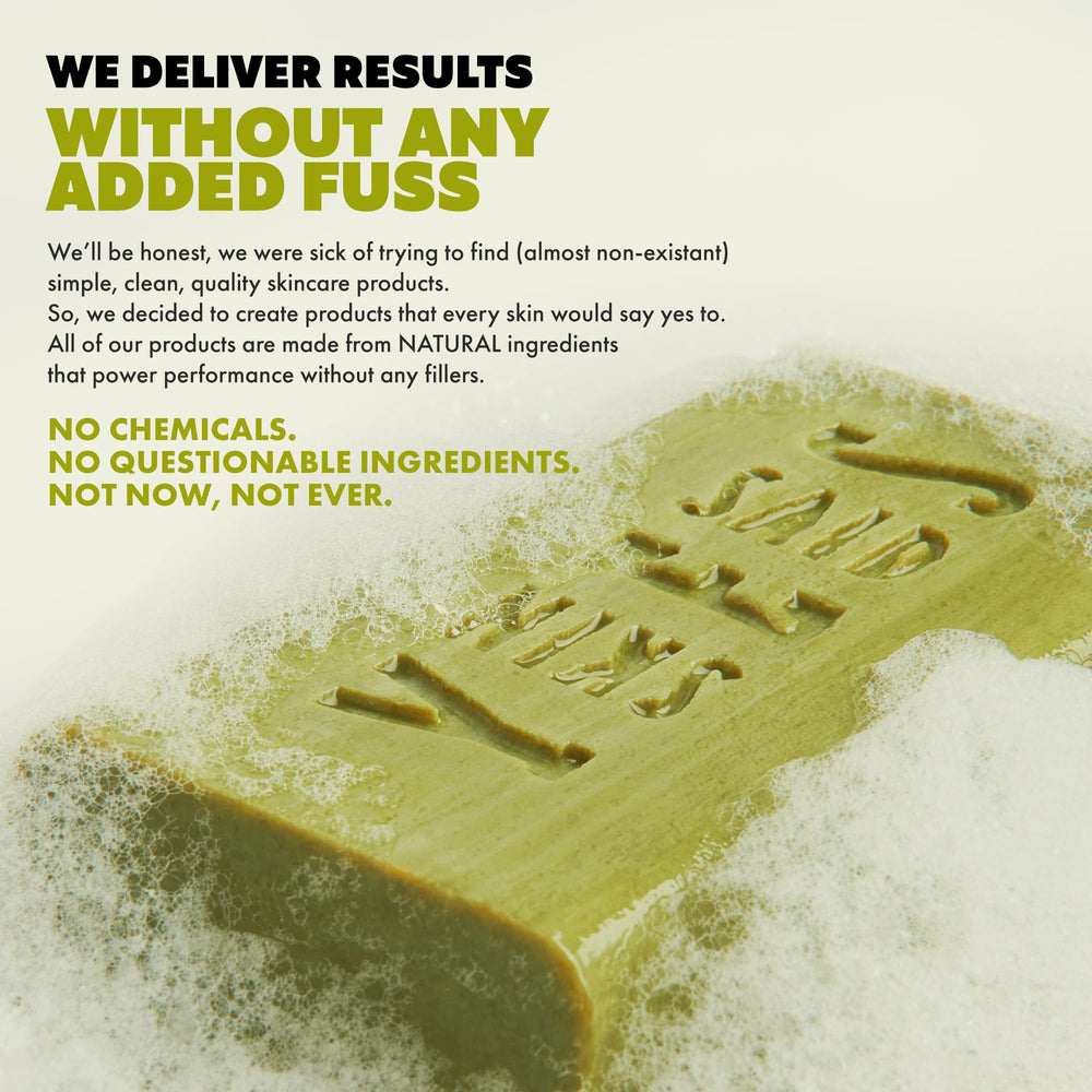 Gift-ready Skin Said Yes olive oil soap set for thoughtful presents.