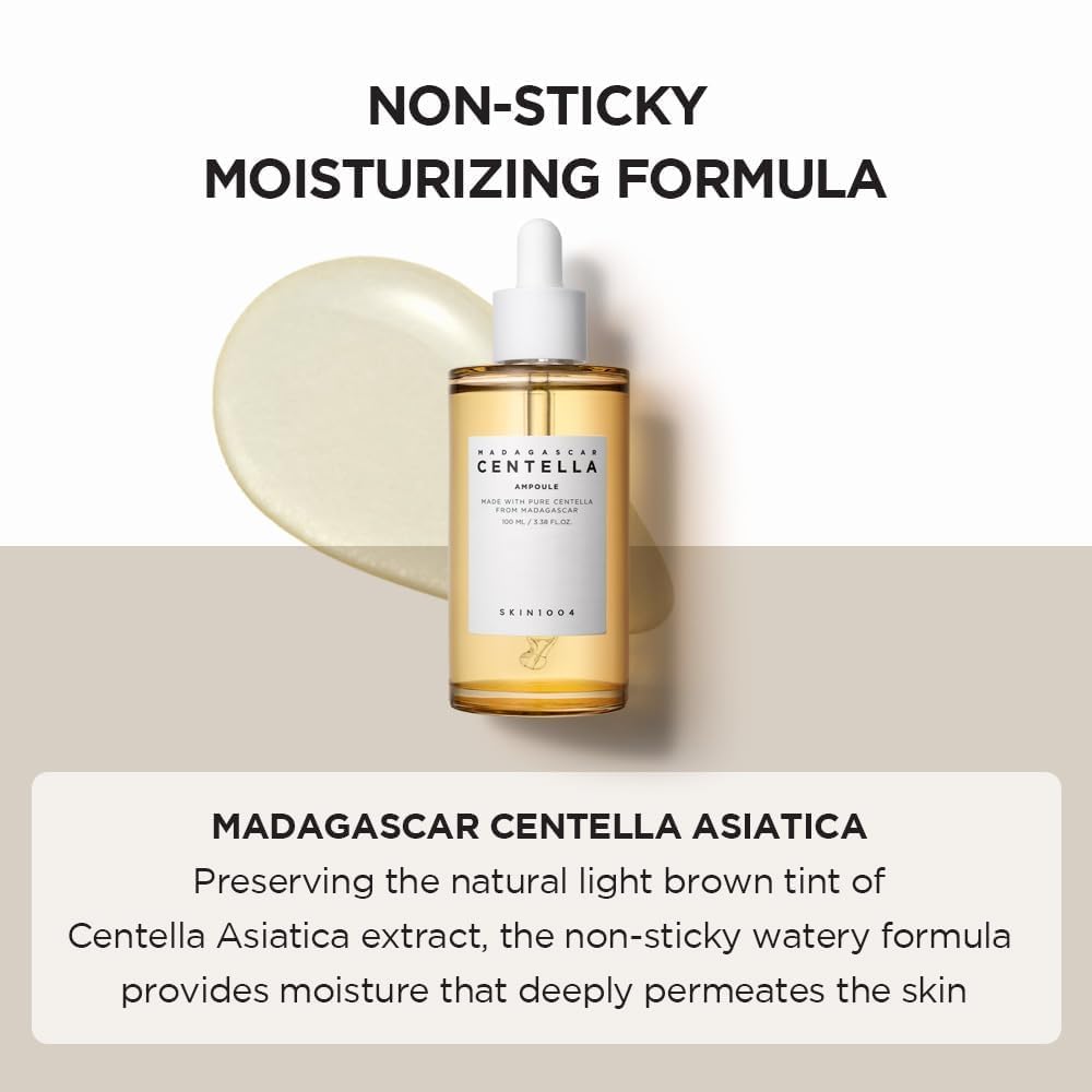 SKIN1004 Bundle packshot with ampoule and oil for daily skincare.