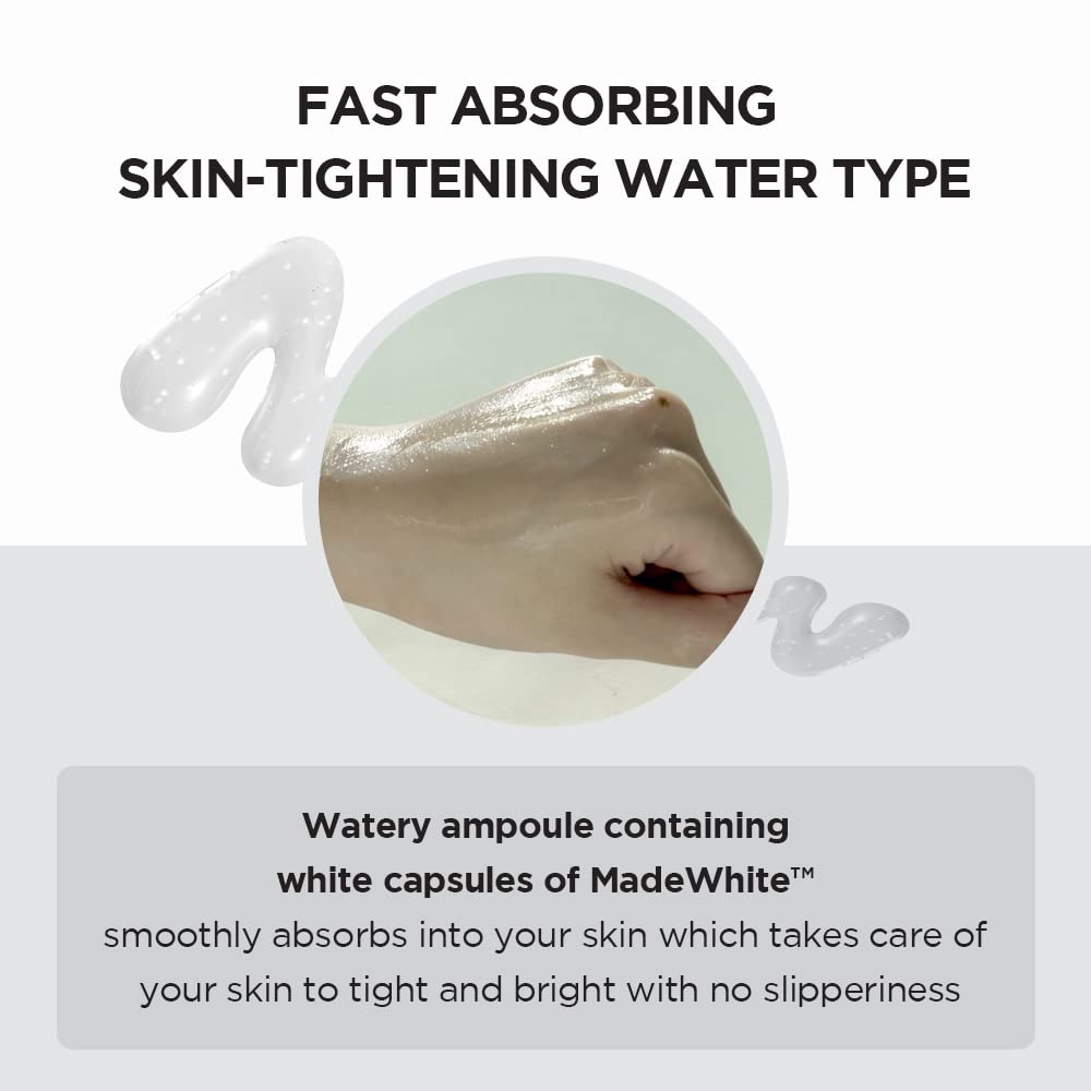 Close-up of SKIN1004 capsule ampoule texture hints at smooth application and hydration.
