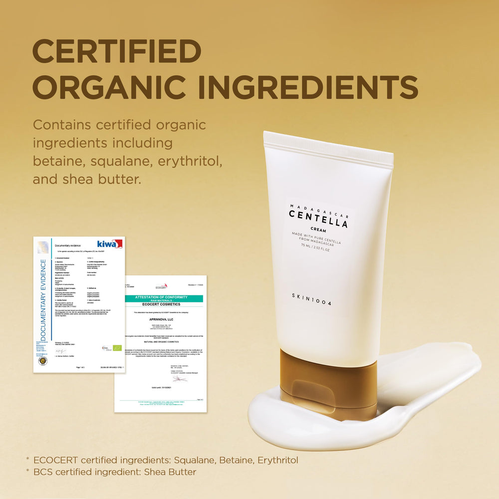 Macadamia seed oil detail in SKIN1004 Centella Cream
