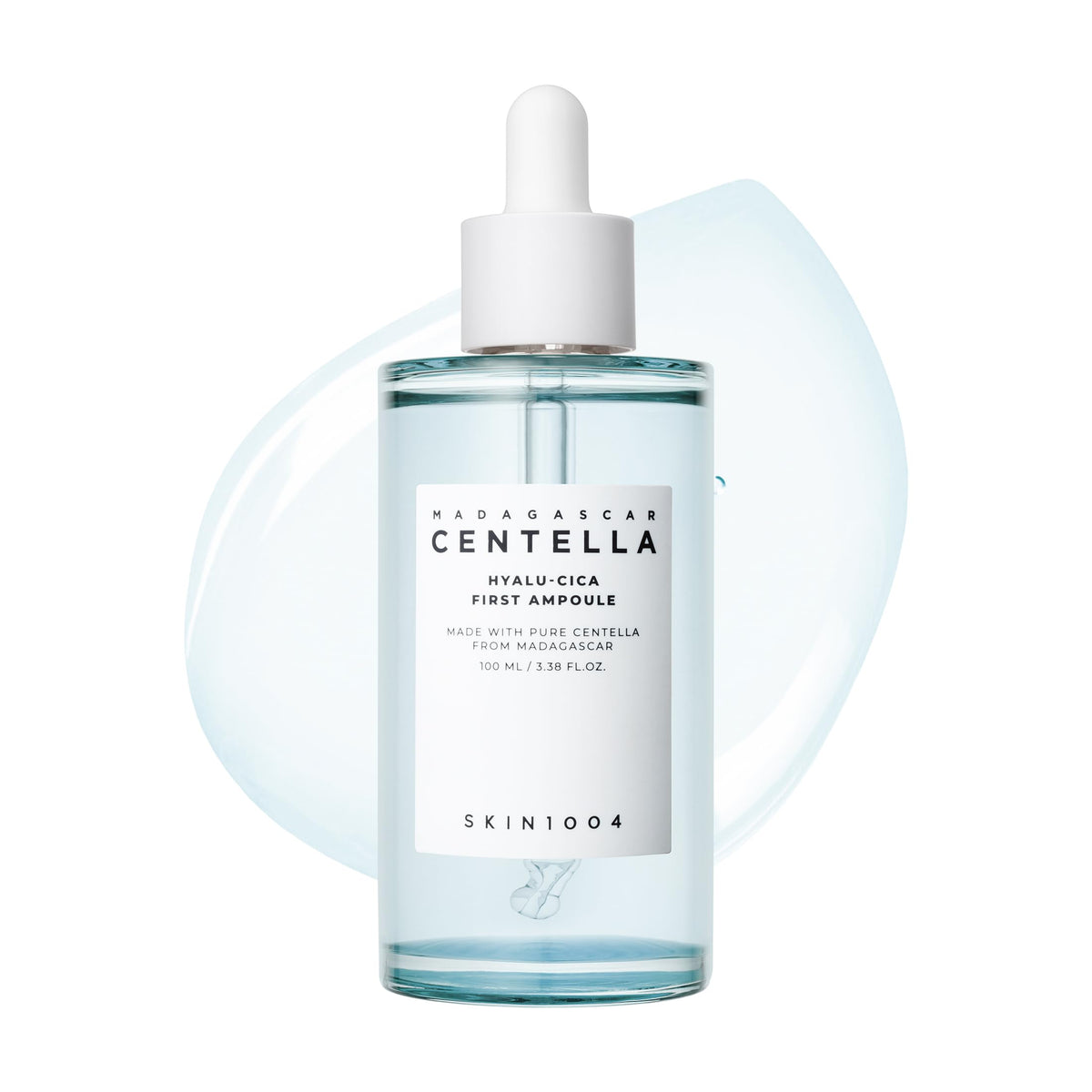 SKIN1004 Hyalu-Cica First Ampoule bottle ready for deep hydration and soothing care.
