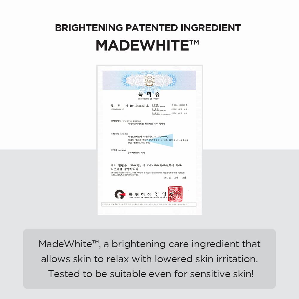 SKIN1004 MadeWhite ingredient icon emphasizes brightening-inspired benefit