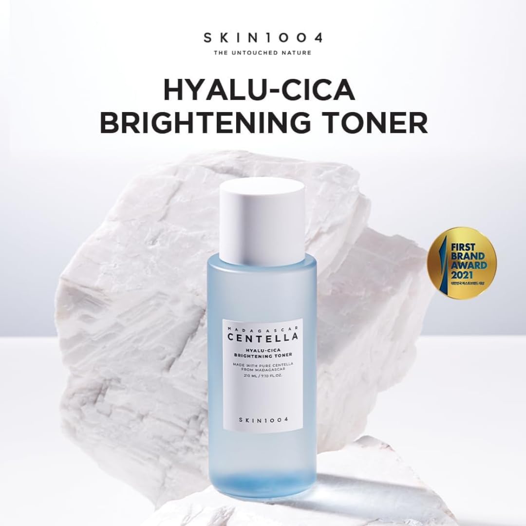 SKIN1004 Soothing massage cue with toner for gentle absorption.