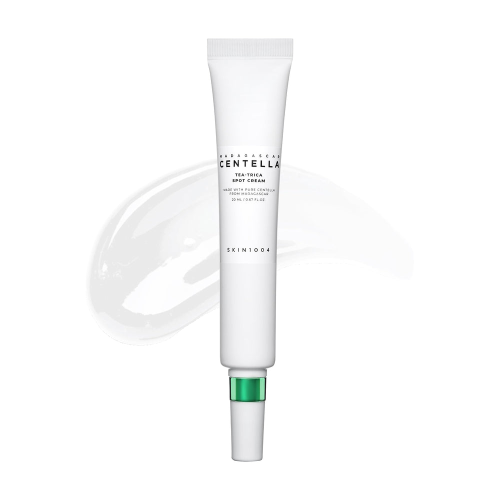 SKIN1004 Tea-Trica Spot Cream tub for targeted blemish care.