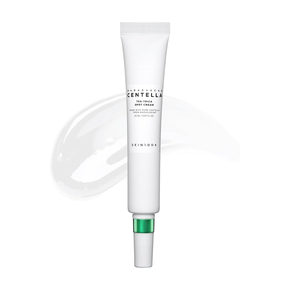 SKIN1004 Tea-Trica Spot Cream tub for targeted blemish care.
