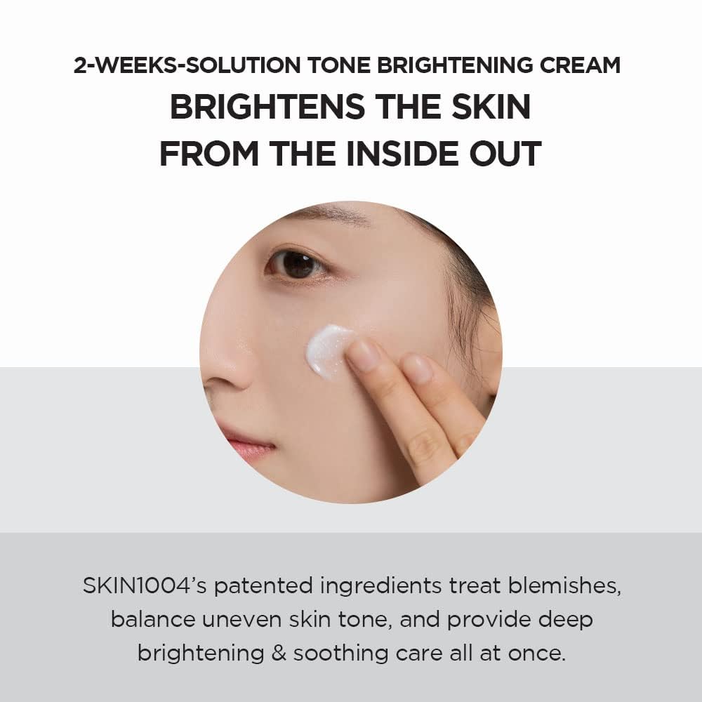 Capsule cream highlighting Niacinamide and Centella components for gentle brightening