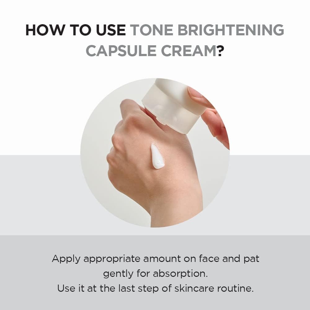 Fragrance-free formula of SKIN1004 Tone Glowing Capsule Cream for sensitive skin