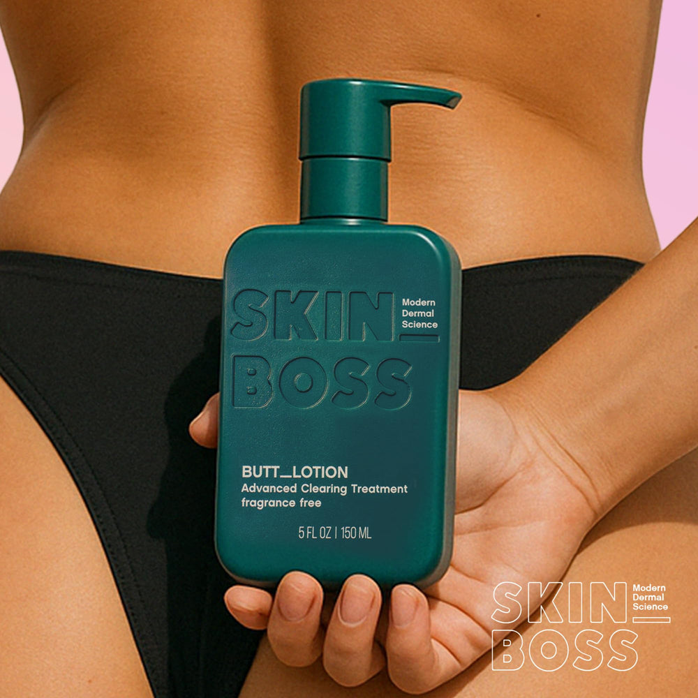 SKINBOSS lightweight cream texture shown for comfortable daily use.