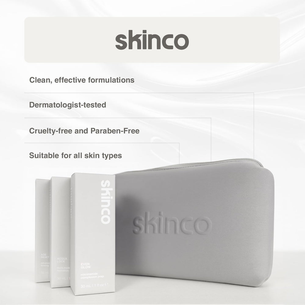 SkinCo Age Reset serum with hyaluronic acid for deeper hydration.