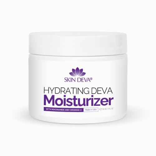 SKIN DEVA hydrating moisturizer bottle front view for daily hydration