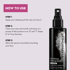 Skindinavia Compact Travel-Size Spray for on-the-go shine reduction.