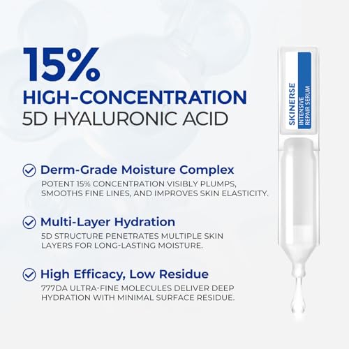 Serum applied on hand illustrating rapid absorption and comfort