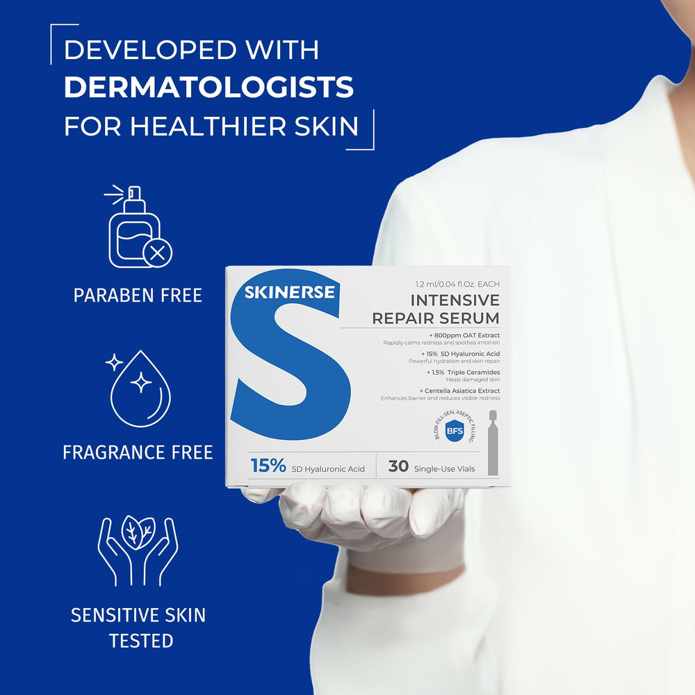 Skin barrier improvement concept with SKINERSE serum
