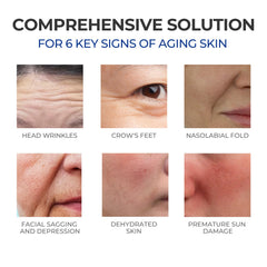 SKINERSE retinol serum texture close-up showcases quick absorption and even spread.
