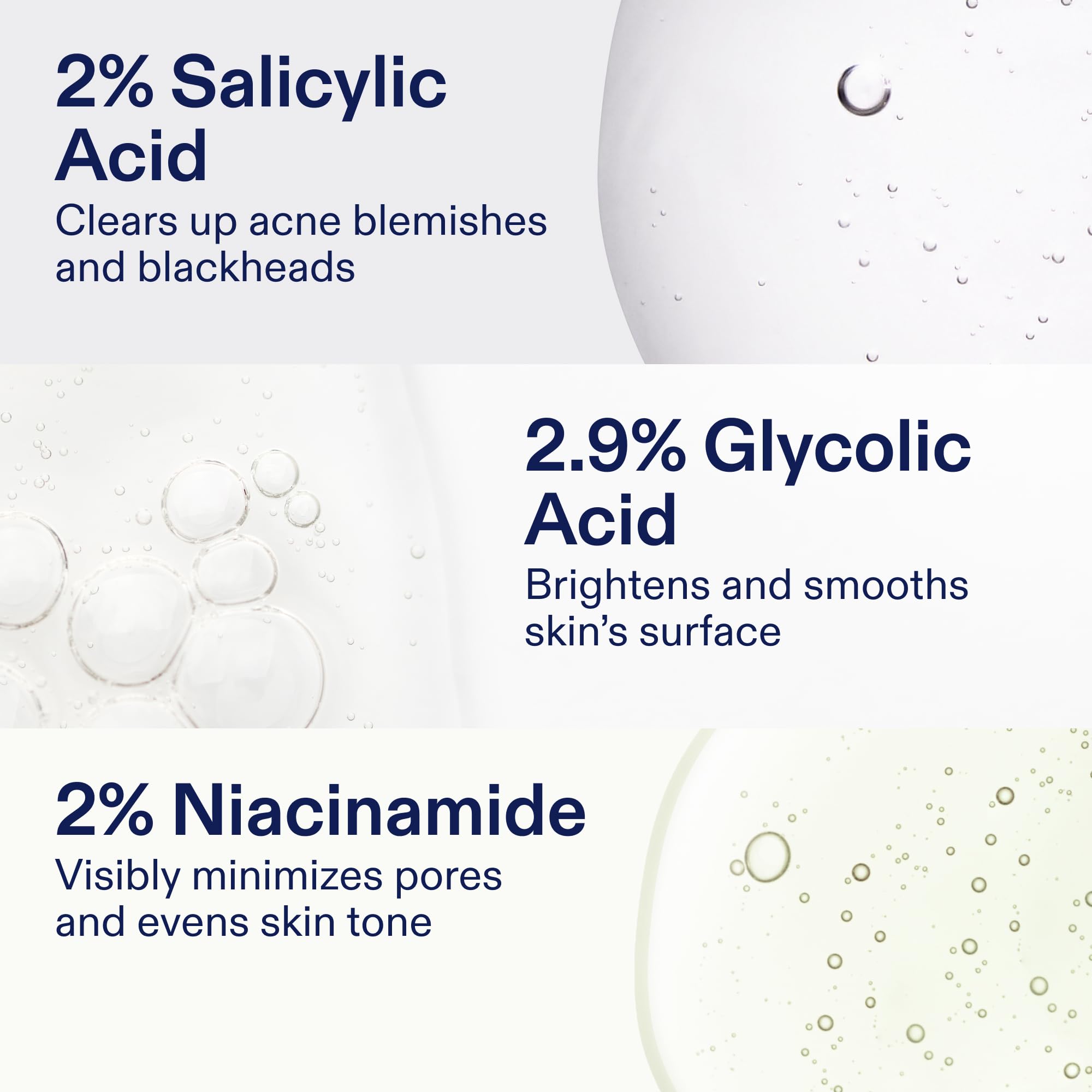 Skinfix cleanse aiding pore refinement and oil control.